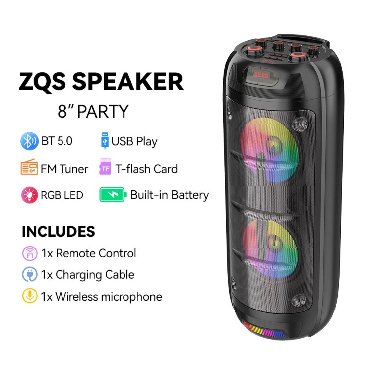 اسپیکر قابل حمل ZQS 8270