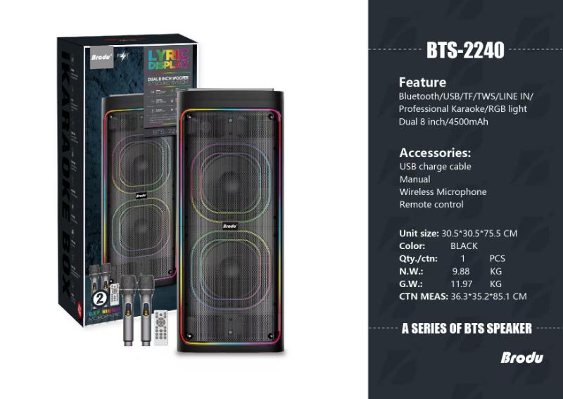 اسپیکر شارژی BTS 2240